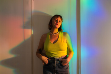 Lifestyle Photoshoot with Rainbow Refractions