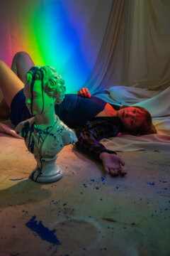 Lifestyle Photoshoot with Rainbow Refractions
