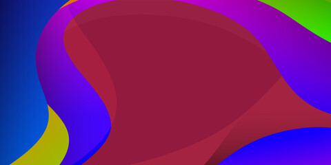 Dot red purple wave line light gradient dark background. Abstract technology big data digital background.