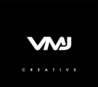 VMJ Letter Initial Logo Design Template Vector Illustration