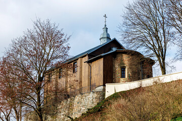 Borisoglebskaya Church, Kolozhskaya Church, Kolozha, is one of the oldest preserved churches of Ancient Russia, a unique monument of Black Russian architecture, Grodno, Belarus.