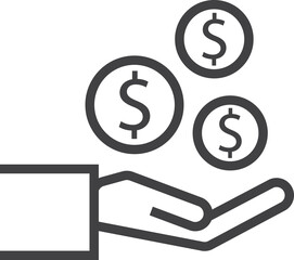 Money, Finance and Investment business vector illustration  