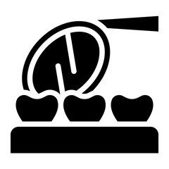 checkup tooth dental healthcare icon