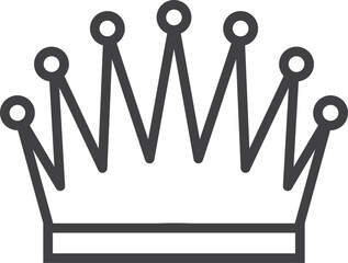 basic Crown icons design