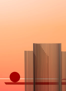 Lines and circle