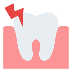 toothache dental teeth dentistry icon