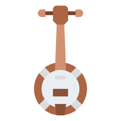 banjo instrument musical music icon