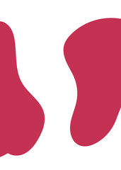 Pink Abstract Shapes Backdrop