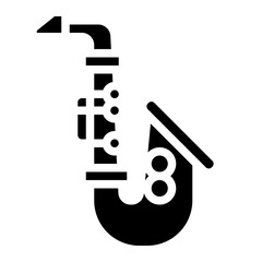 saxophone instrument musical music icon