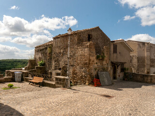 Pietravairano, a medieval village in the province of Caserta, Italy.