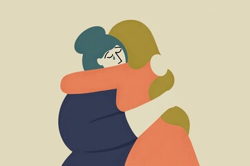 A comforting hug