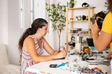 Electronics project in progress