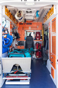 Interior of an Ambulance