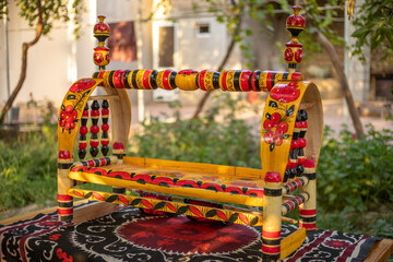 This facility is called in Uzbek Beschik - children's cradle. 