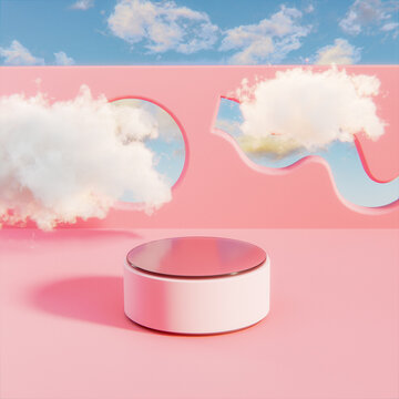 Pink Pedestal 
