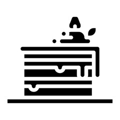 cake piece sweets pastry bakery icon