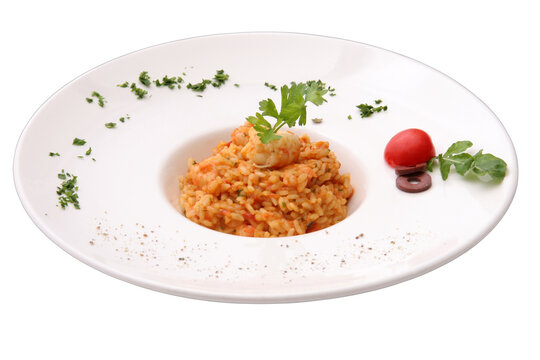rice with shrimp, png file