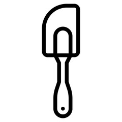 spatula tool baking bakery icon