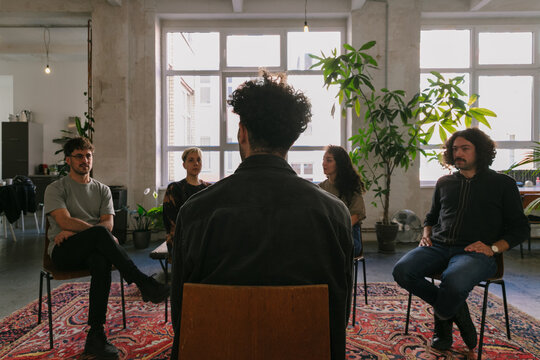 Group Therapy With Anonymous Counsellor