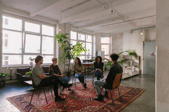 Group Therapy With Anonymous Counsellor