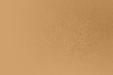 Empty Plain solid beige or light brown tone color paint on recycled cardboard box kraft paper minimal background with space