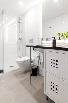 Contemporary Light Bathroom