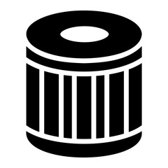 air filter glyph icon