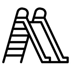 playground slide playground childhood toy icon