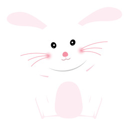 Cute Bunny rabbit cartoon