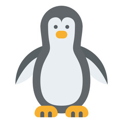 penguin animal life winter icon