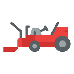 snow blower cleaning vehicle winter icon