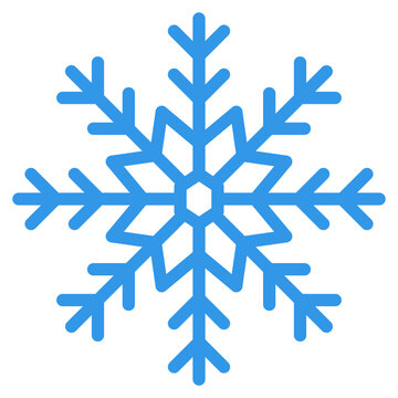 snowflake snow winter ice icon