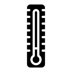 thermometer weather winter season icon