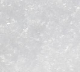 Small white snowflakes in winter as a background.