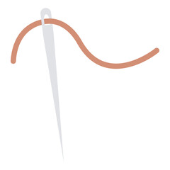sewing needles thread sewing tailoring icon