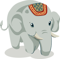 Set of thailand culture and traditions cartoon character flat png illustration isolated on white