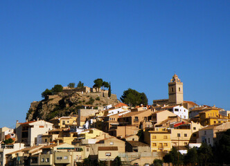 Polop. Pueblo. Alicante. Espa&ntilde;a. 