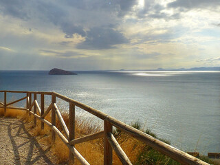 Isla de Benidorm. Sierra Helada. Costa Blanca
