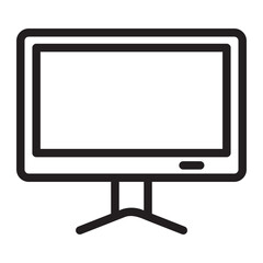 television line icon