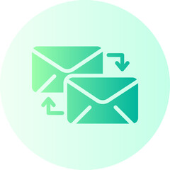 Exchange Mails gradient icon
