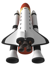 スペースシャトル　透過素材3