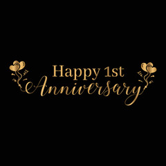 1st anniversary