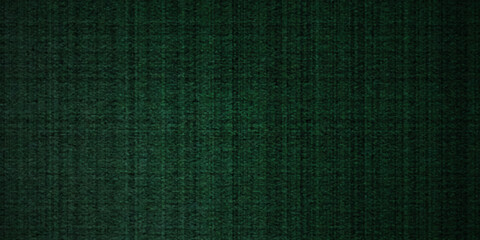 Fabric background Close up texture of natural weave in dark green or teal color. Fabric texture of natural line textile material  .  Grunge or fabric textile background .
