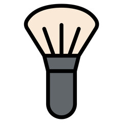 cleaning brush haircut hair salon icon