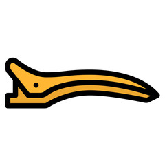 hair clip beauty hair salon icon