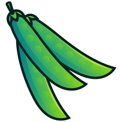 Fototapeta premium Peas