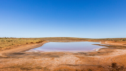 Dutton lake near Woomera, South Australia