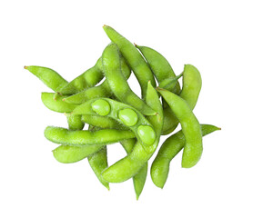 Edamame beans isolated on transparent png