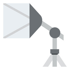 soft box photography light photograph icon