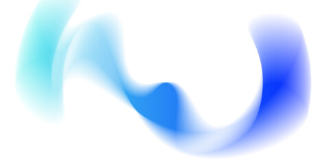 Blurry Gradient Shape Illustration